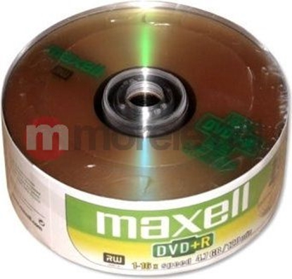 Attēls no Maxell DVD+R 4.7 GB 16x 25 sztuk (275735.30.TW)