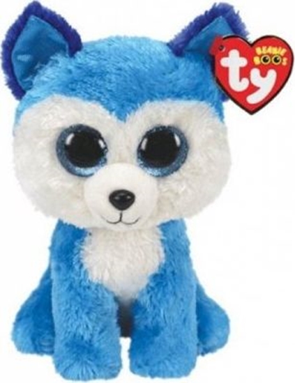 Picture of Meteor Maskotka TY Beanie Boos Husky Prince niebieski 15 cm