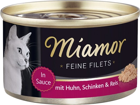 Изображение Miamor Miamor Feine Filets puszka Kurczak i szynka - 100g