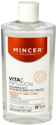 Attēls no Mincer Vita C Infusion Płyn micelarny regenerujący do twarzy 250ml