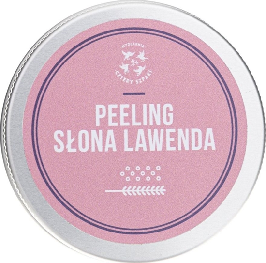 Picture of Mydlarnia Cztery Szpaki Cztery Szpaki Peeling solny Słona lawenda - 200 ml