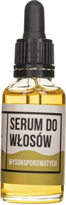 Attēls no Mydlarnia Cztery Szpaki Serum do włosów wysokoporowatych - 30 ml