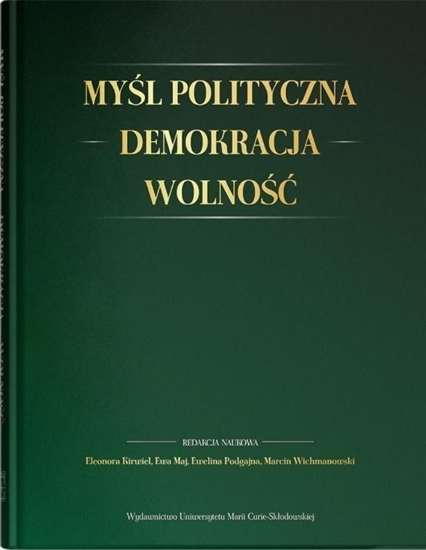 Изображение Myśl polityczna, demokracja, wolność