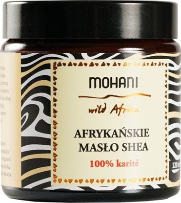 Изображение Mohani Wild Africa afrykańskie masło shea do ciała 100g