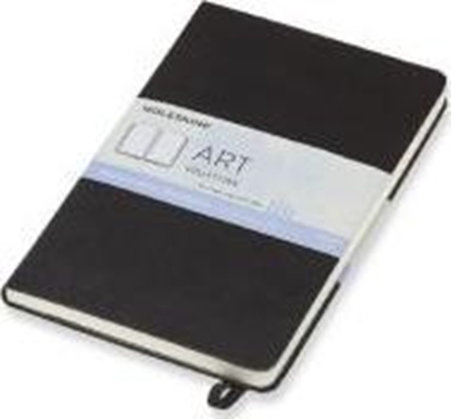 Picture of Moleskine Notes Art Watercolour MOLESKINE L (13x21cm), 72 strony, czarny