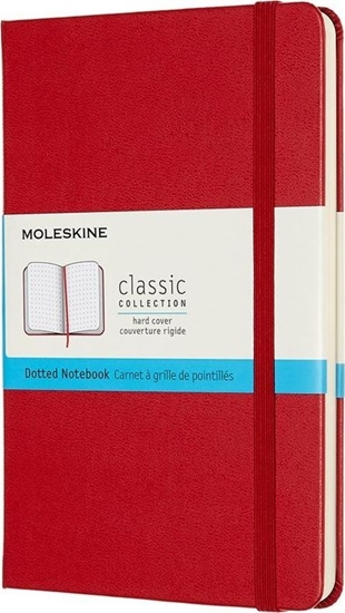 Picture of Moleskine Notes Classic 11,5x18 tw. kropki szkarłatna czerwień