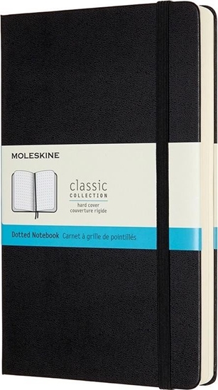 Picture of Moleskine Notes Classic 13x21 tw. kropki czarny