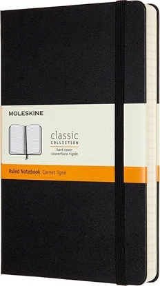 Attēls no Moleskine Notes Classic 13x21 tw. linie czarny