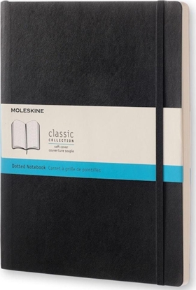 Picture of Moleskine Notes Classic 19x25 miękka op. kropki czarny