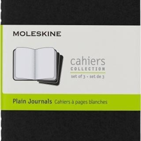 Изображение Moleskine ZESTAW 3 ZESZYTÓW MOLESKINE CAHIER JOURNALS P (9X14CM) GŁADKI