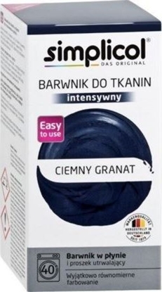 Изображение Mondex Simplicol - Barwnik do tkanin Intensiv, Granatowy 560g