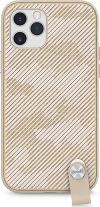 Picture of Moshi Moshi Altra - Etui z odpinaną smyczką na iPhone 12 / iPhone 12 Pro (Sahara Beige)