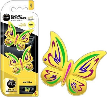 Attēls no MTM Odświeżacz powietrza AROMA FANCY SHAPES BUTTERFLY Wanilia