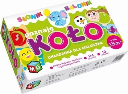 Attēls no Multigra Poznaję koło - Słonik Balonik