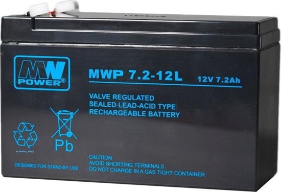 Picture of MW Power Akumulator 12V/7.2AH-MWP