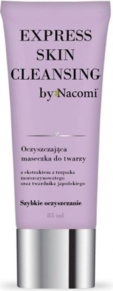 Изображение Nacomi Oczyszczająca maseczka do twarzy Express skin cleansing 85ml