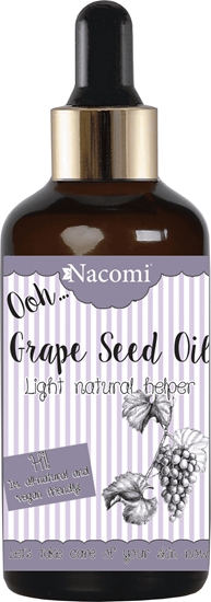 Изображение Nacomi Olej do ciała Grape Seed Oil z pipetą 50ml