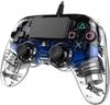 Изображение NACON PS4OFCPADCLBLUE gaming controller Gamepad PlayStation 4 Analogue / Digital Blue,Transparent