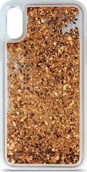 Изображение Nakładka Liquid Glitter do Samsung Galaxy S9 złoty