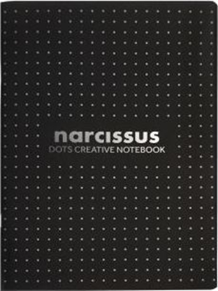 Изображение Narcissus Zeszyt A4/48K kropka czarny (6szt) NARCISSUS