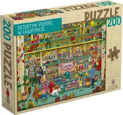 Picture of Nasza Księgarnia PUZZLE DETEKTYW PIERRE W LABIRYNCIE