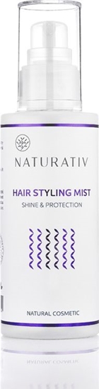 Изображение Naturativ Hair Styling Mist Shine Protection mgiełka do układania włosów 125ml