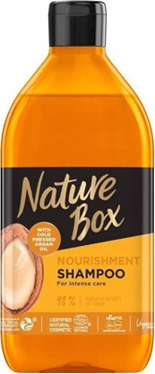 Attēls no Nature Box Odżywczy szampon do włosów z olejkiem arganowym 385ml