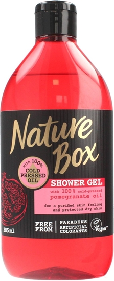 Изображение Nature Box Żel pod prysznic Shower Gel Pomegranate Oil 385ml