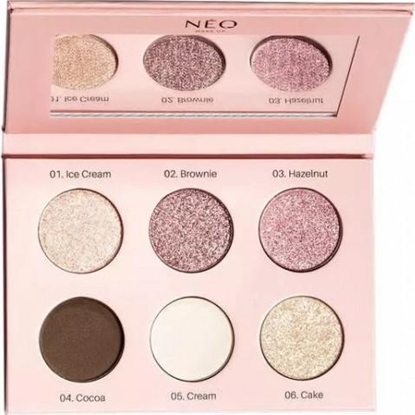 Picture of Neo Make Up NEO MAKE UP_Eyeshadow Palette paleta cieni prasowanych Nude 9g