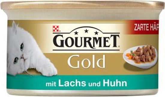 Изображение Nestle GOURMET GOLD 85g org.sos KURA ŁOSOŚ