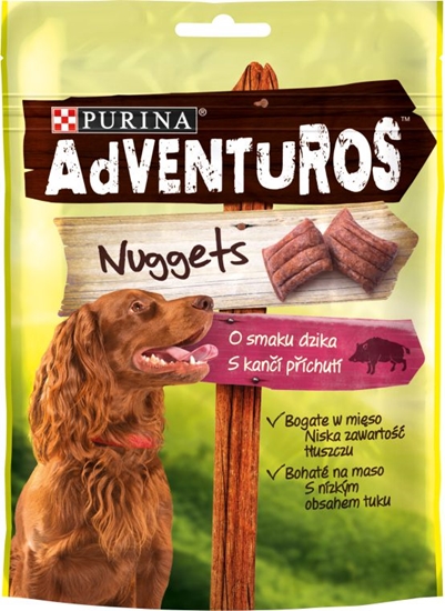 Изображение Nestle PURINA Adventuros Nuggets Dzik 90g