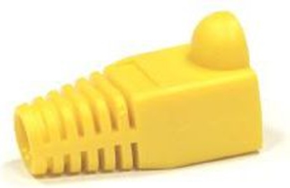 Picture of NetRack osłonka na wtyk RJ45 żółta (100 szt) (NP48Y)