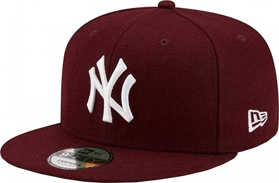 Picture of New Era New York Yankees MLB 9FIFTY Cap 60245406 Bordowe S/M