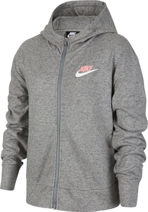 Изображение Nike Bluza Nike Sportswear girls DA1124 091 DA1124 091 szary S (128-137)