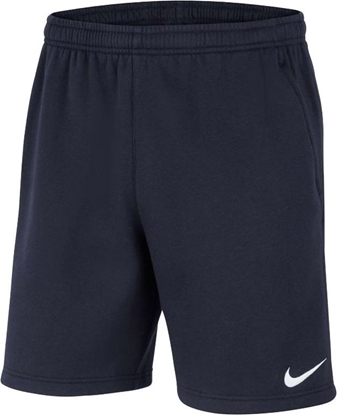 Attēls no Nike Spodenki Nike Park 20 Fleece Short Junior CW6932 451 CW6932 451 granatowy S (128-137cm)