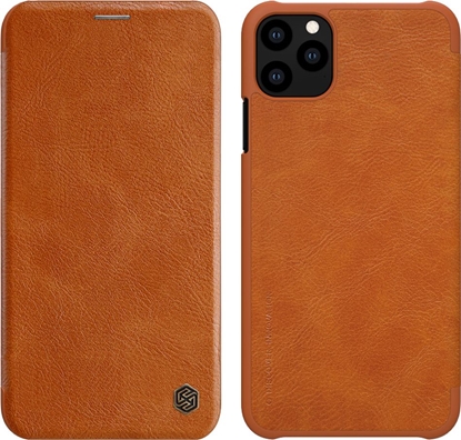 Изображение Nillkin Etui Nillkin QIN Apple iPhone 11 5.8 - Brown uniwersalny