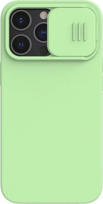 Attēls no Nillkin Nillkin CamShield Silky Magnetic - Etui Apple iPhone 13 Pro z osłoną aparatu (Mint Green)