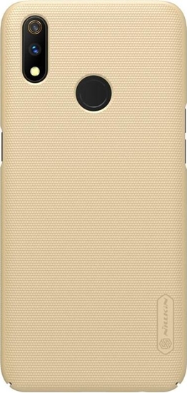 Изображение Nillkin Nillkin Super Frosted Shield - Etui Realme 3 Pro (Realme X Lite) (Golden) uniwersalny