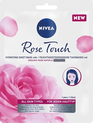 Picture of Nivea Rose Touch intensywnie nawilżająca maska z organiczną wodą różaną i kwasem hialuronowym