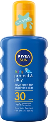 Изображение Nivea Sun Kids Balsam ochronny na słońce dla dzieci w sprayu SPF 30, 200ml