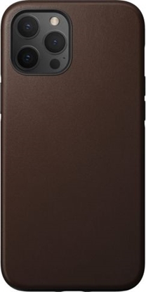 Изображение Nomad Modern Case MagSafe Rustic Brown leather iPhone 12 Pro Max