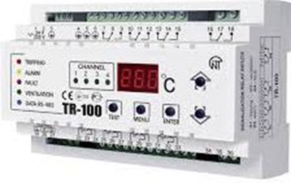 Attēls no Novatek-Electro Cyfrowy przekaźnik kontroli temperatury (TR-100)