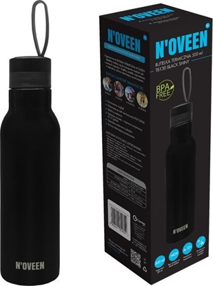 Picture of Noveen Butelka Termiczna NOVEEN TB130 Black Shiny 500 ml