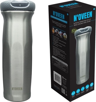 Изображение Noveen Butelka Termiczna NOVEEN TB902 Strong Steel Silver 630 ml