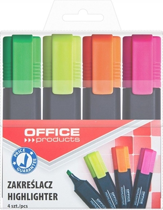 Picture of Office Products Zakreślacze 4 Kolory