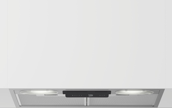 Picture of BEKO Built In Hood HNU51311SH, Width 53 cm, Led lights, Inox