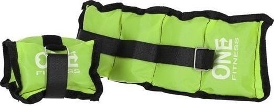 Picture of One Fitness Obciążniki WW01 Green 2x 0.7kg