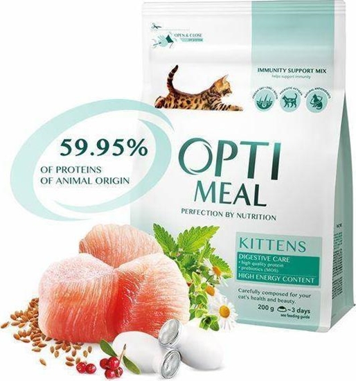 Picture of Optimeal OPTIMEAL KOT 200g KITTEN KURA