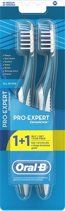 Изображение Oral-B ORAL-B SZCZOTECZKA DO ZĘBÓW PRO-EXPERT ALL-IN-ONE 40 MED DUO PACK 1+1