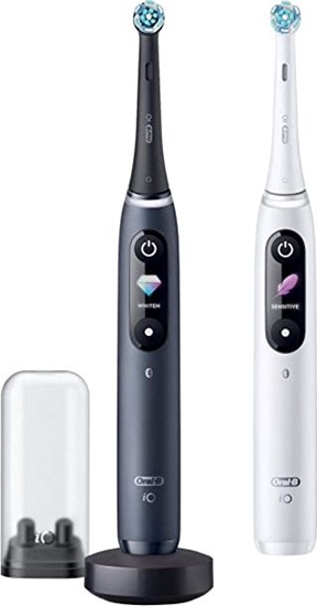 Picture of Szczoteczka Oral-B iO Series 8 Duo 2 szt. White Alabaster/Black Onyx